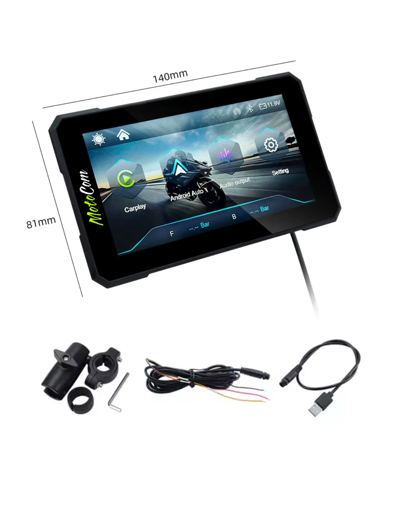 Pantalla CarPlay MotoCom Lite