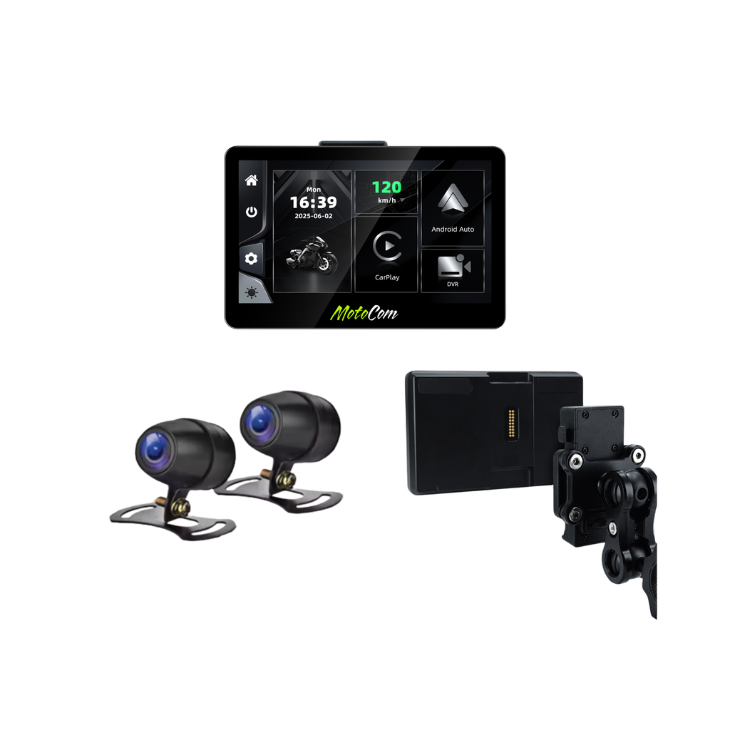 [MC-CPROC] Pantalla CarPlay MotoCom Pro Completo